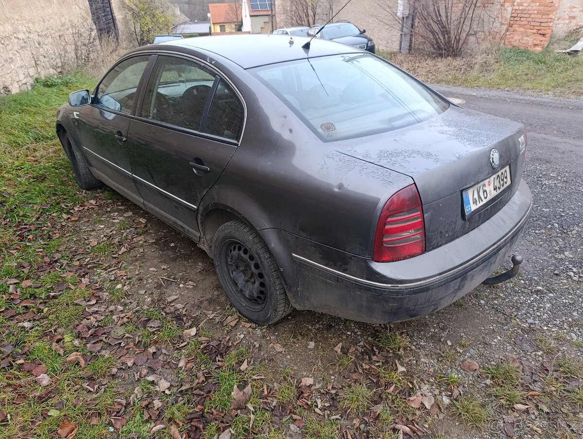 ŠKODA SUPERB 1,9TDI 96KW NA DÍLY PLATÍ DO SMAZÁNÍ - 5