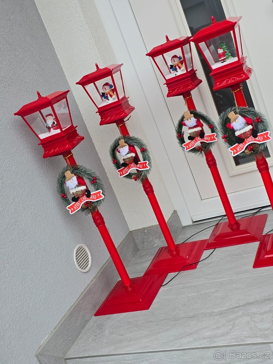 120 cm vysoká vánoční lampa - 5