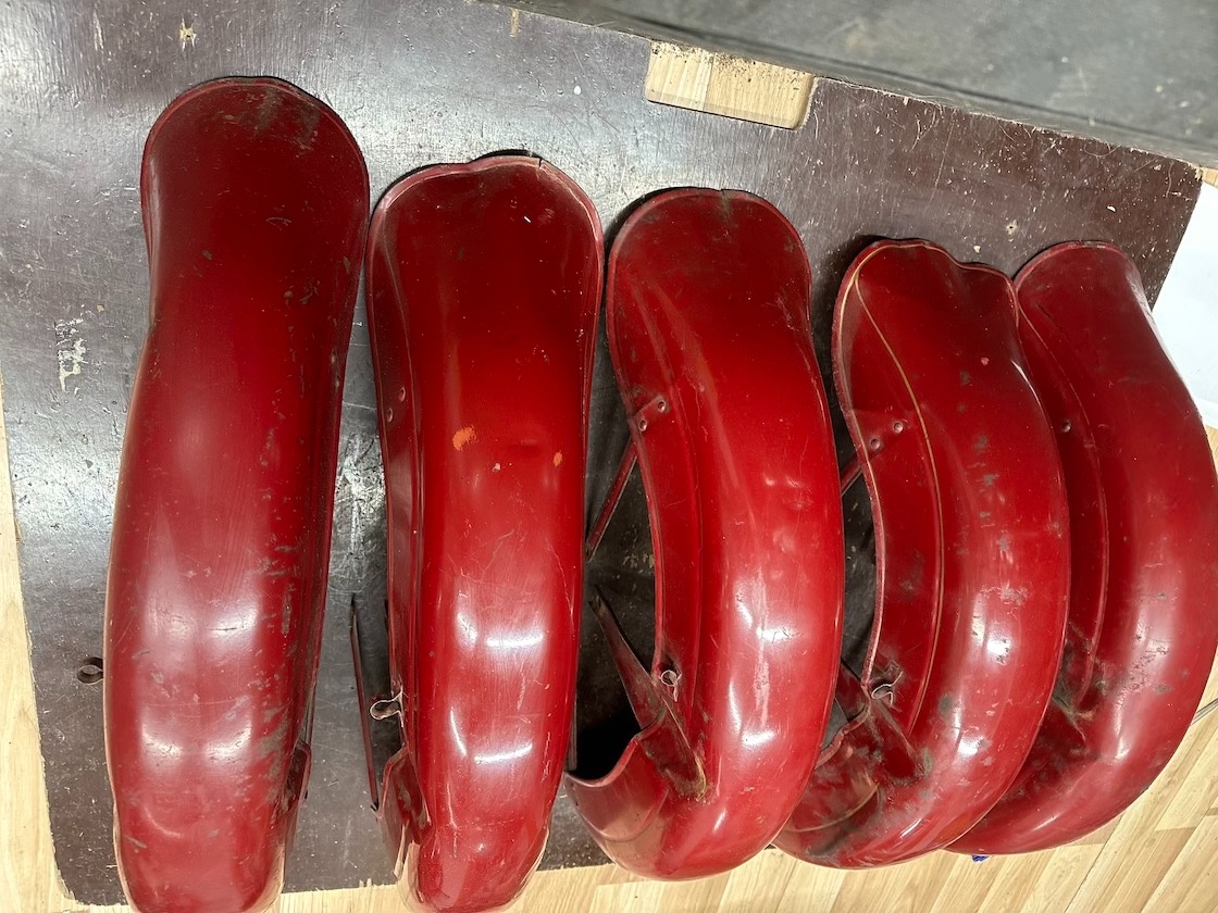 Predám prední blatník JAWA 250/559 350/360 panelka - 5