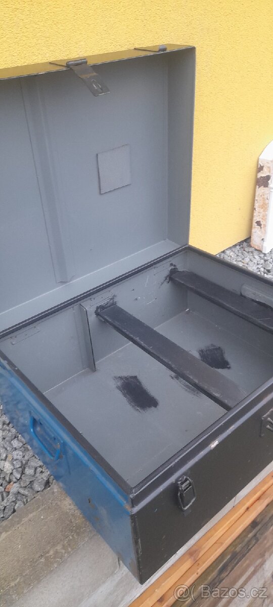 Velká plechová bedna 66x53x32cm - 5