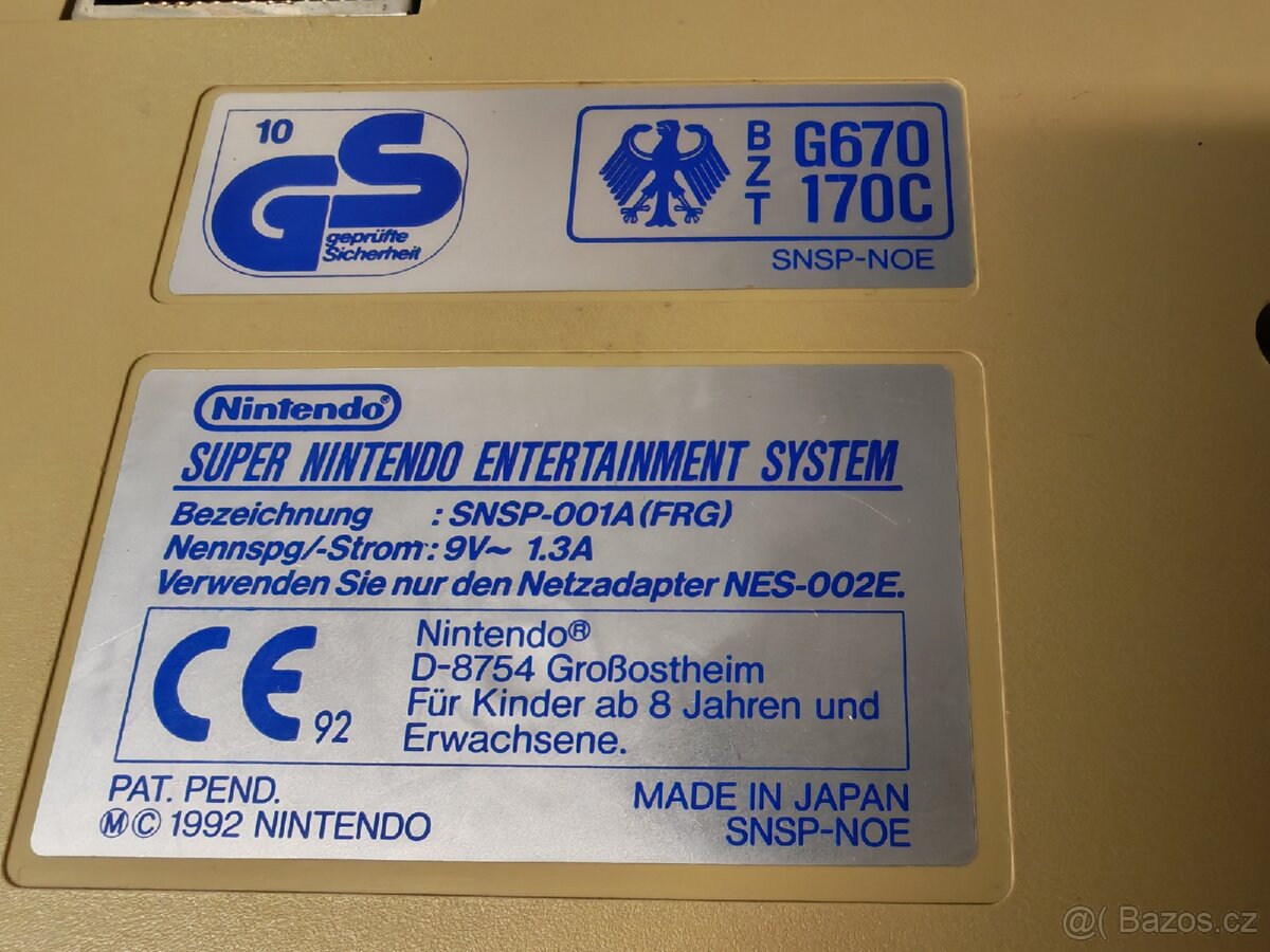Nintendo Snes + hra - 5