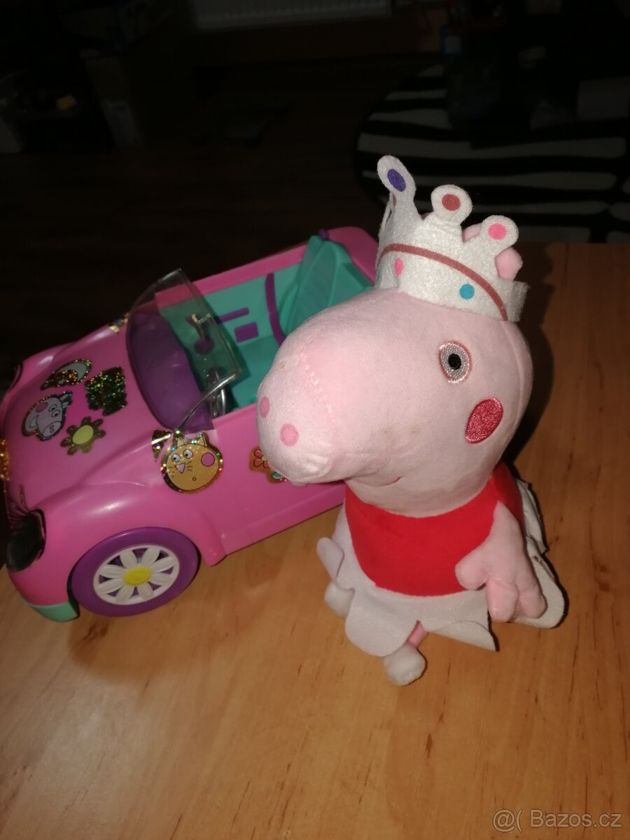 Prasátko Peppa Pig, autíčko - 5