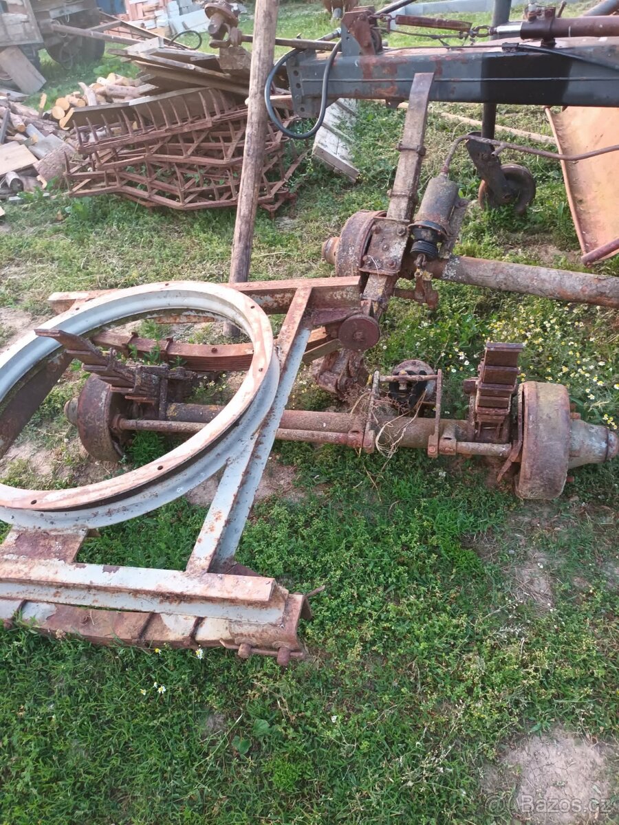 Díly na traktorový vlek 5 tun - 5