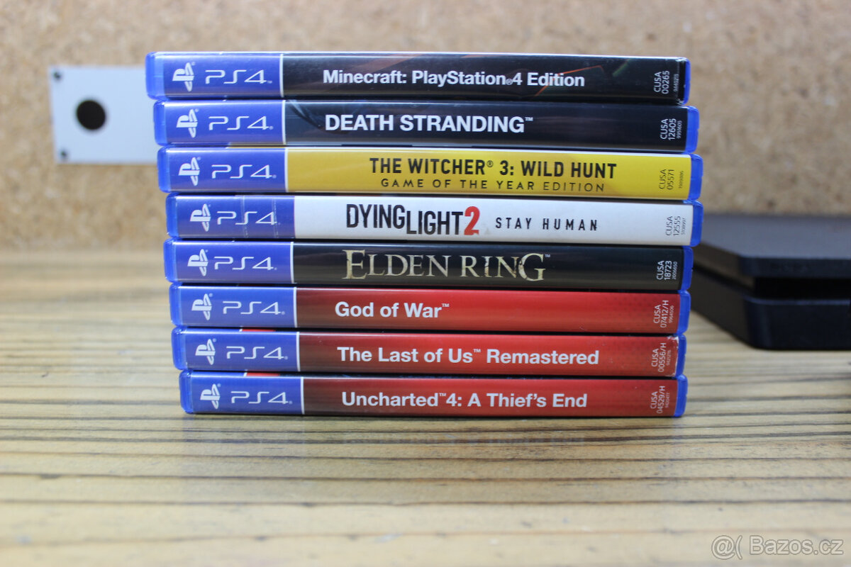 Prodám PS4 Slim 1TB + 12 her - 5