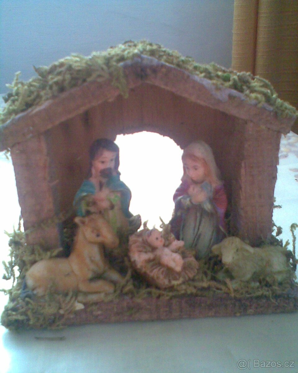 Retro Vánoční ozdobený stromeček - 5