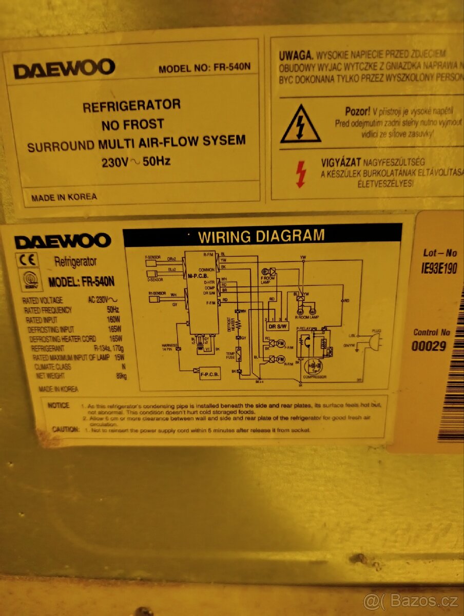 Lednice s mrazákem - 5