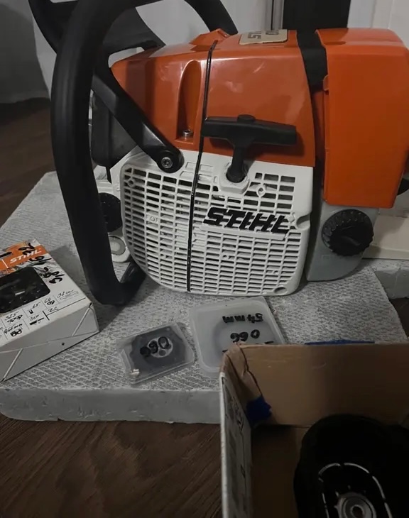 Stihl ms 066 zánovní + pžíslušenství - 5