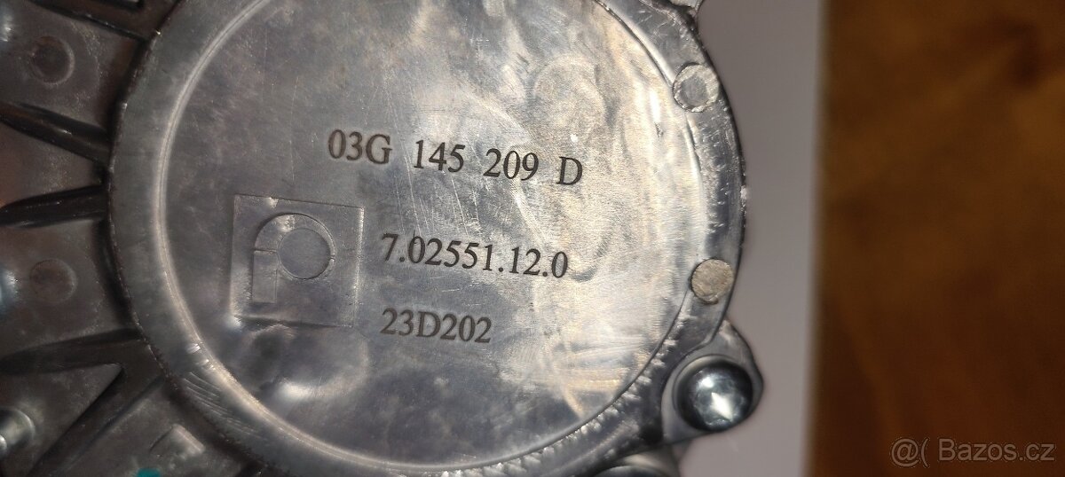 Vývěva 03G145209D nová pro motory 2,0TDI VW Audi Škoda - 5