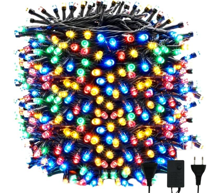 2x OSVĚTLENÍ VNITŘNÍ,VENKOVNÍ 20m + Yassen-300 led - 5