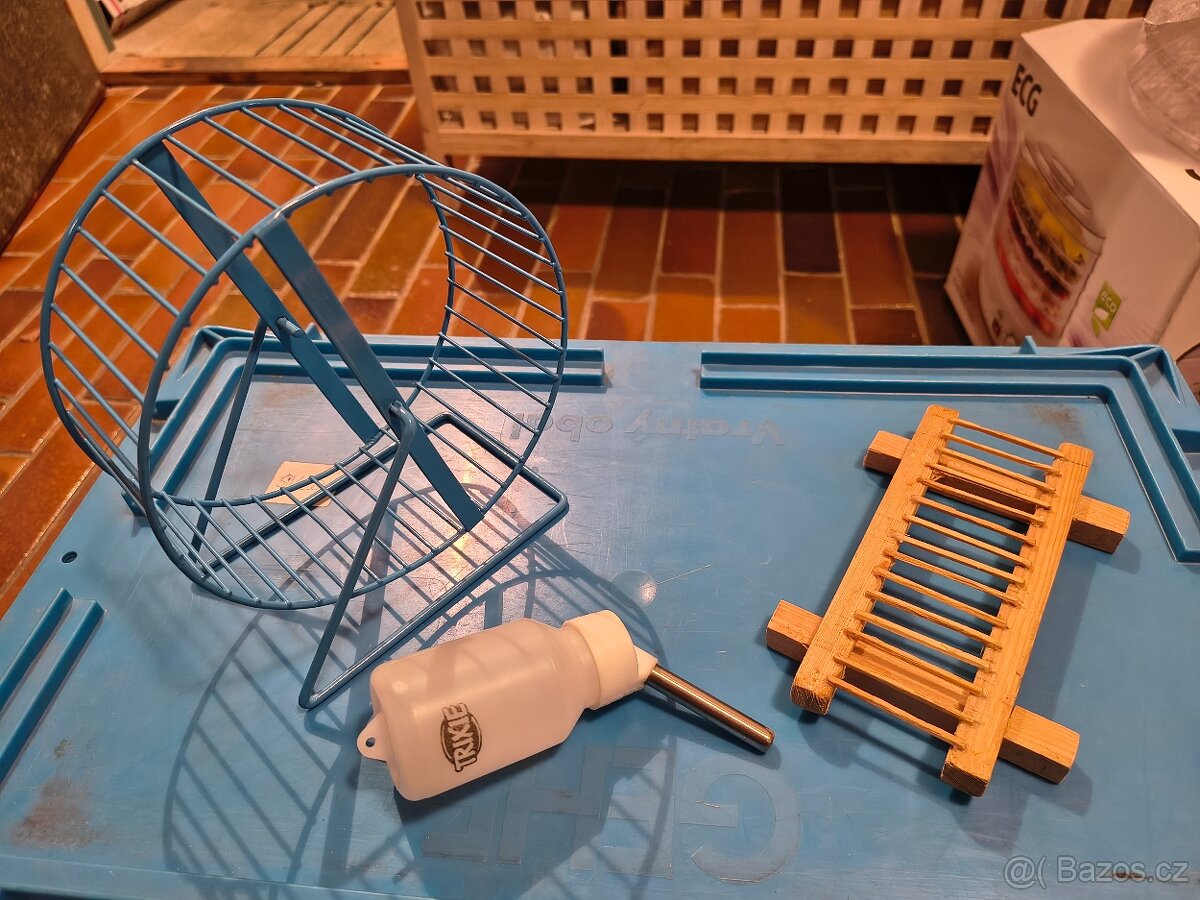 Klec pro křečka s příslušenstvím a náhradními díly - 5