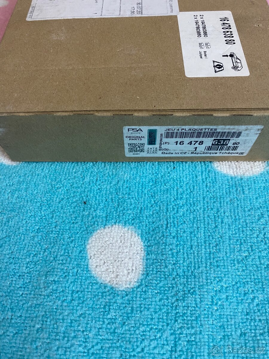 Sada brzdových destiček BOXER/JUMPER/FIAT - 5