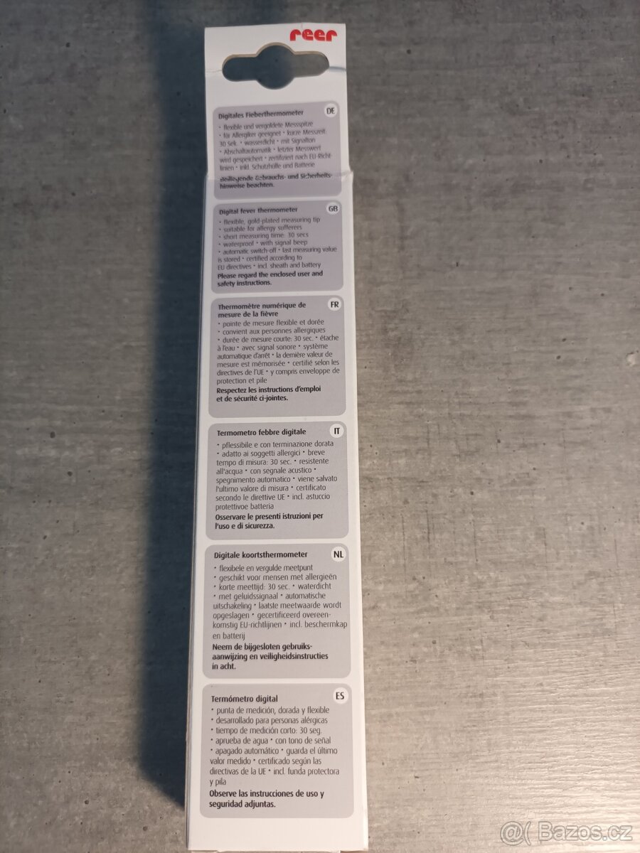 Nový digitální dětský lekařský teploměr - 5