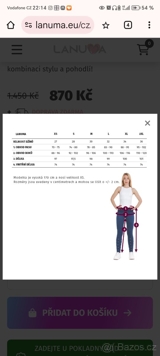 Dámské rifle Lanuma - 5