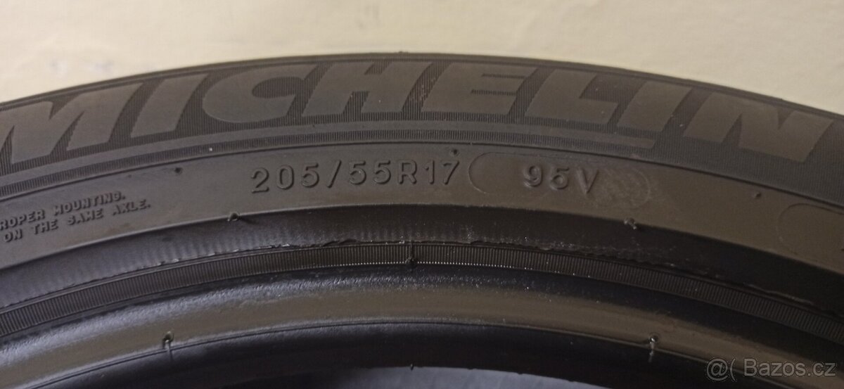 Michelin Primacy 3 205/55 R17 95V 4-4,5mm - 5