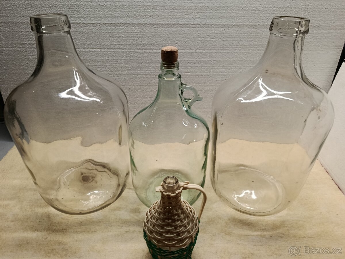 Skleněné demižony - 5