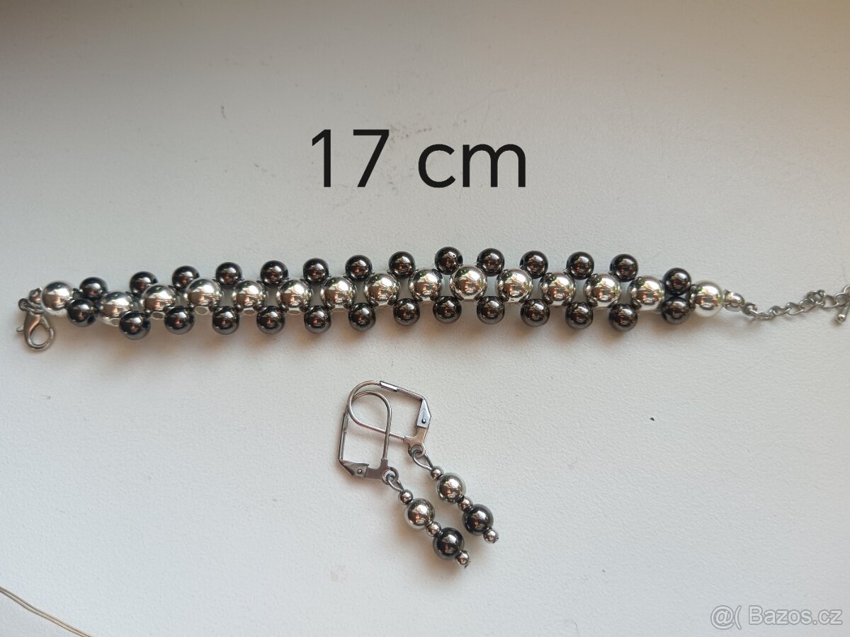 Náramky v sadě s náušnicemi - 5