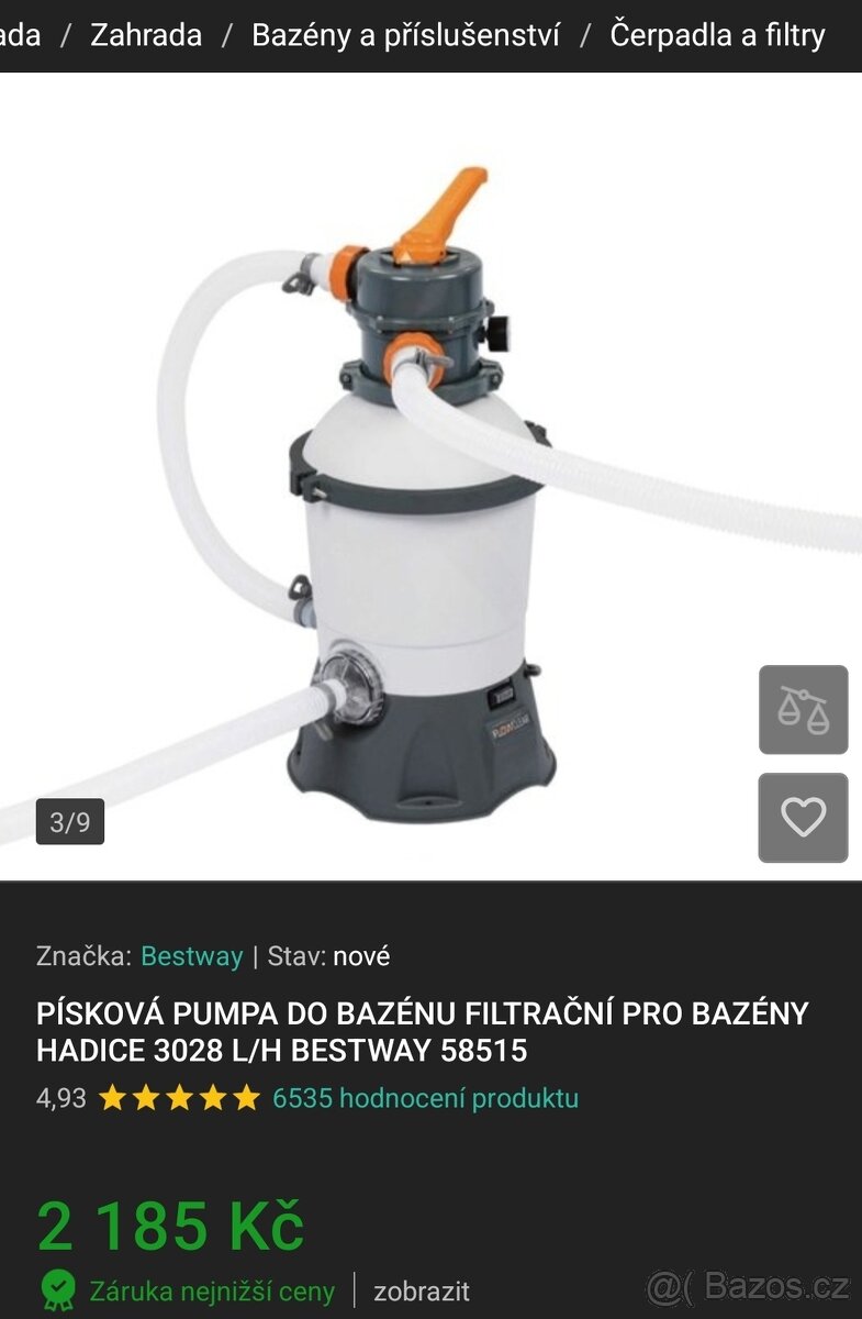 Bazén Intex s konstrukcí 4.5x2.2x0.8m - 5