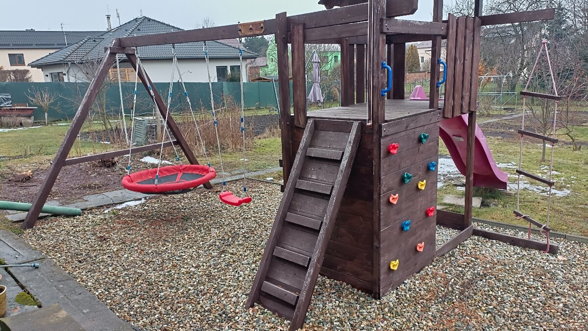 Dětské hřiště Monkey´s Home Velký pirát WILLIAM - 5