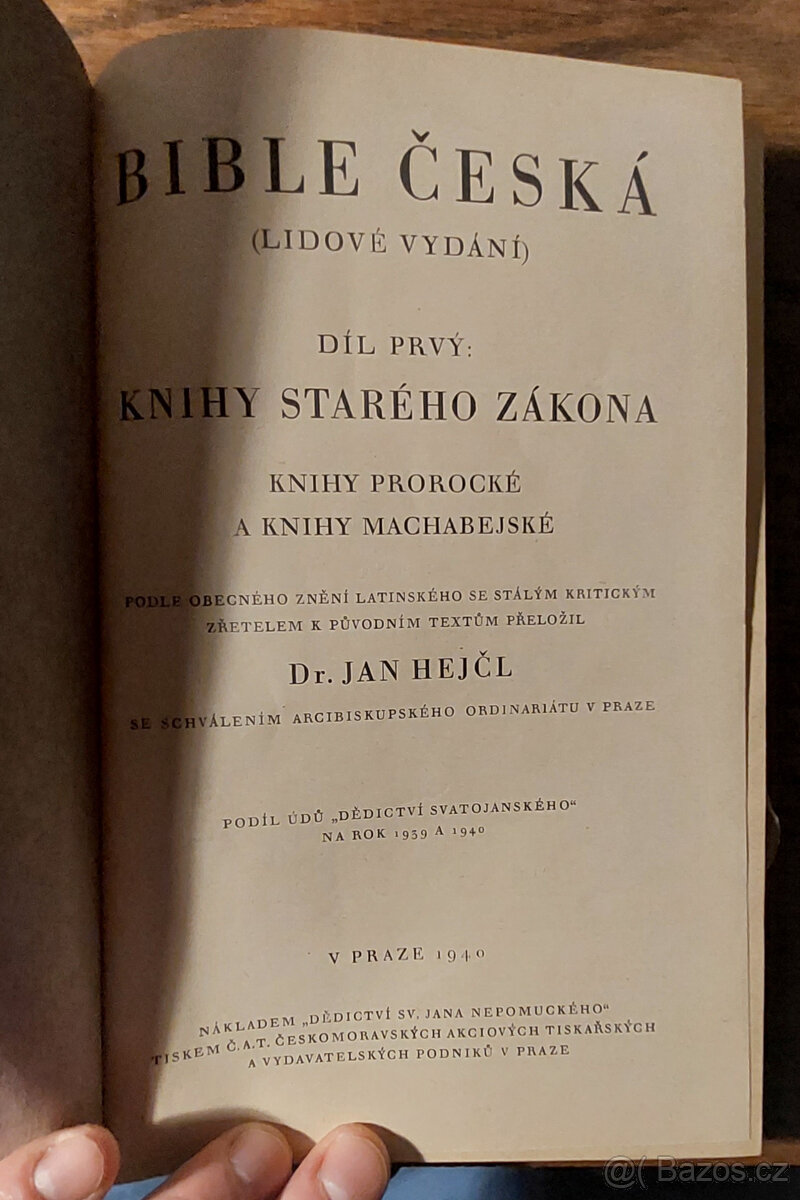 Starý zákon - lidové vydání - 5