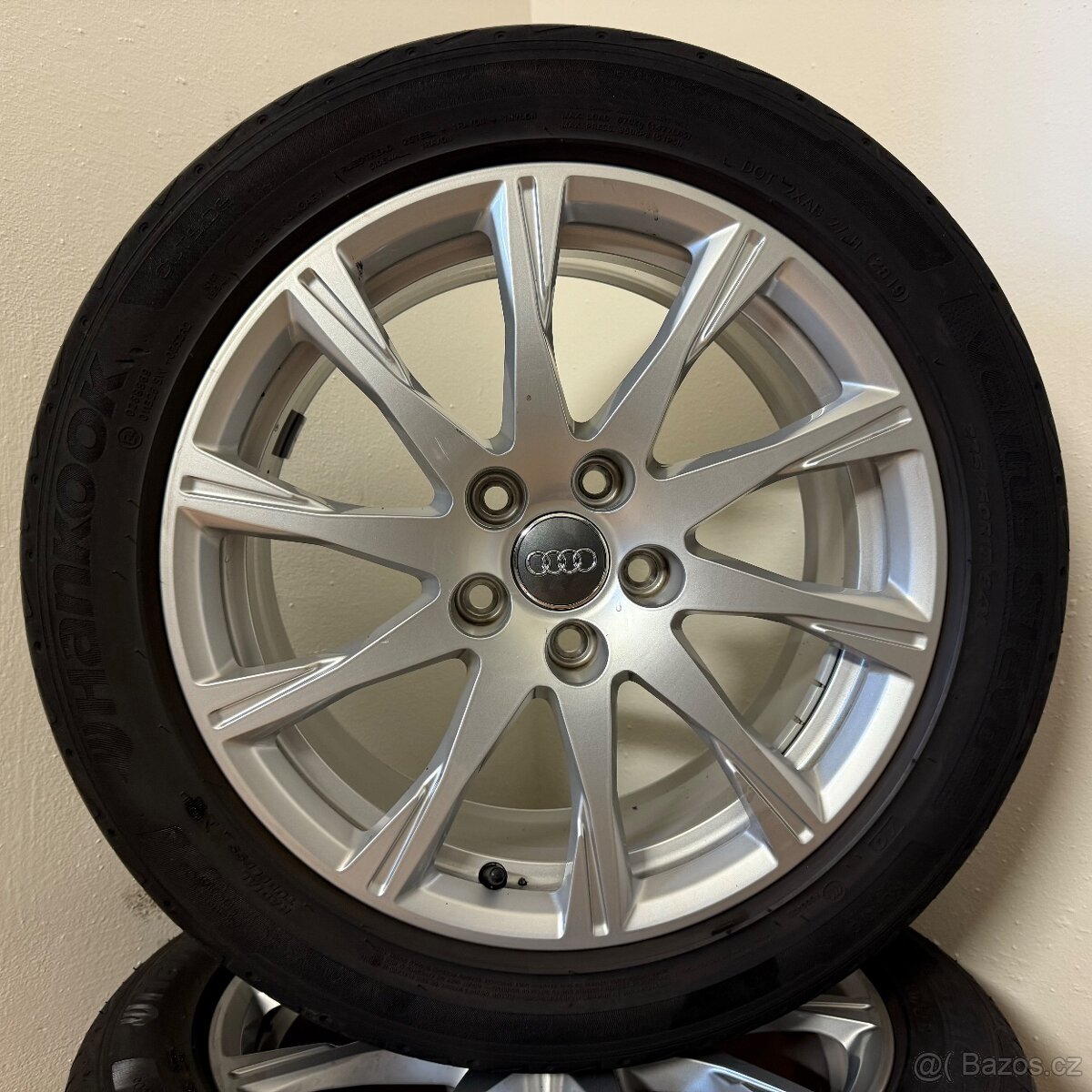 AUDI A4 B9 5x112 R17 ET38+LETNÍ 225/50R17 6/2mm - 5