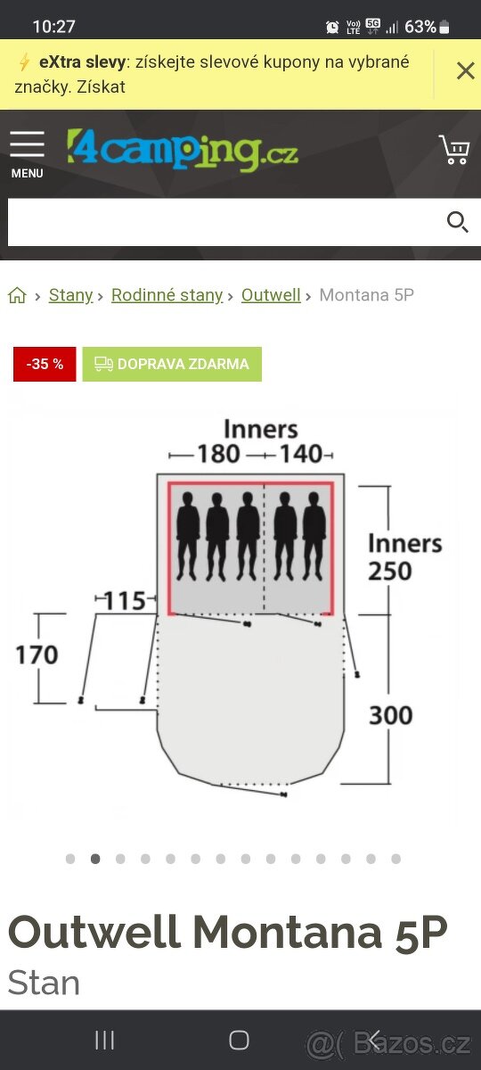 Outwell Montana 5P - 5