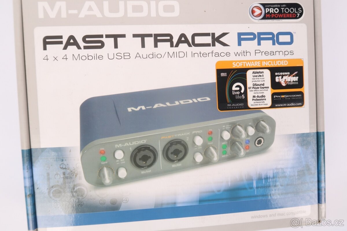 zvuková karta M-Audio Fast Track Pro - 5