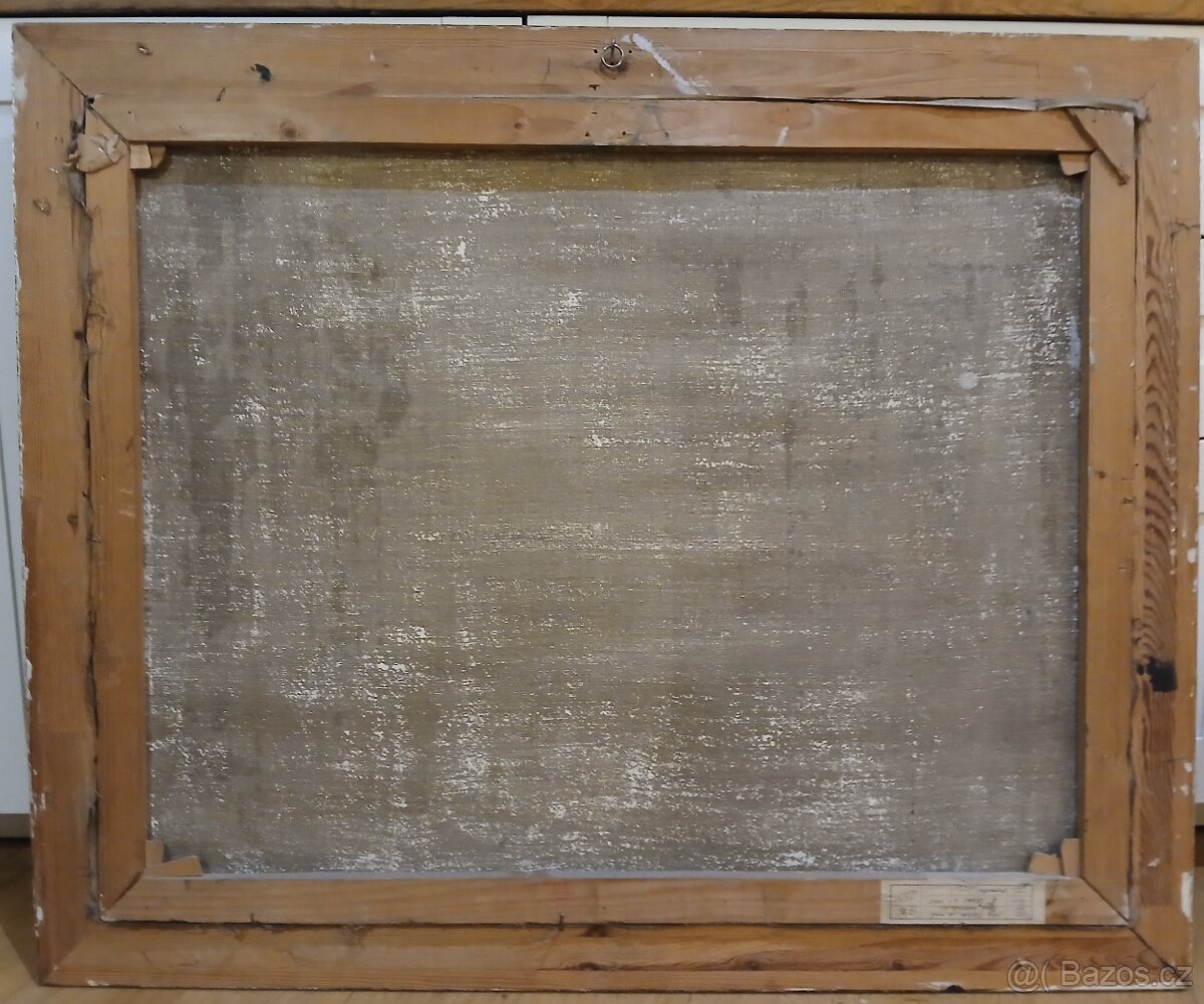 Velký obraz - Josef Houdek - V lese - 5