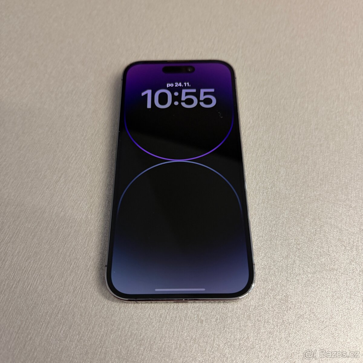 Jako nový iPhone 14 Pro 256GB deep purple, bez škrábance - 5