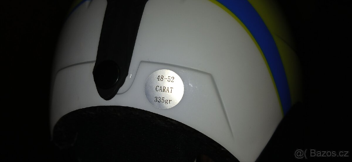 Dětská přilba na lyžování obvod 48-52cm zeleno modrá - 5