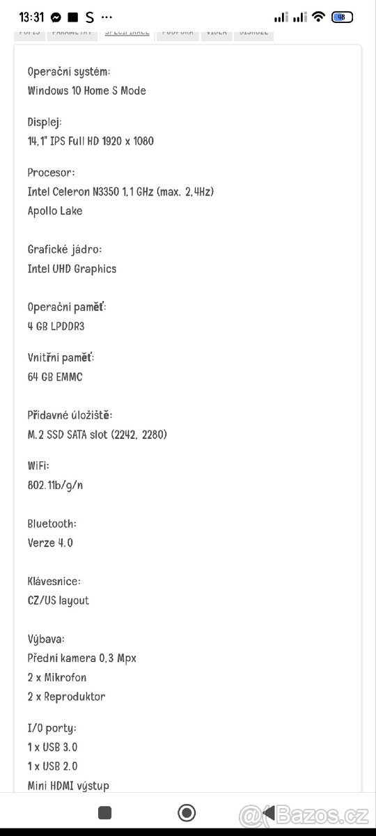 Umax Visionbook 14Wa plus - 5