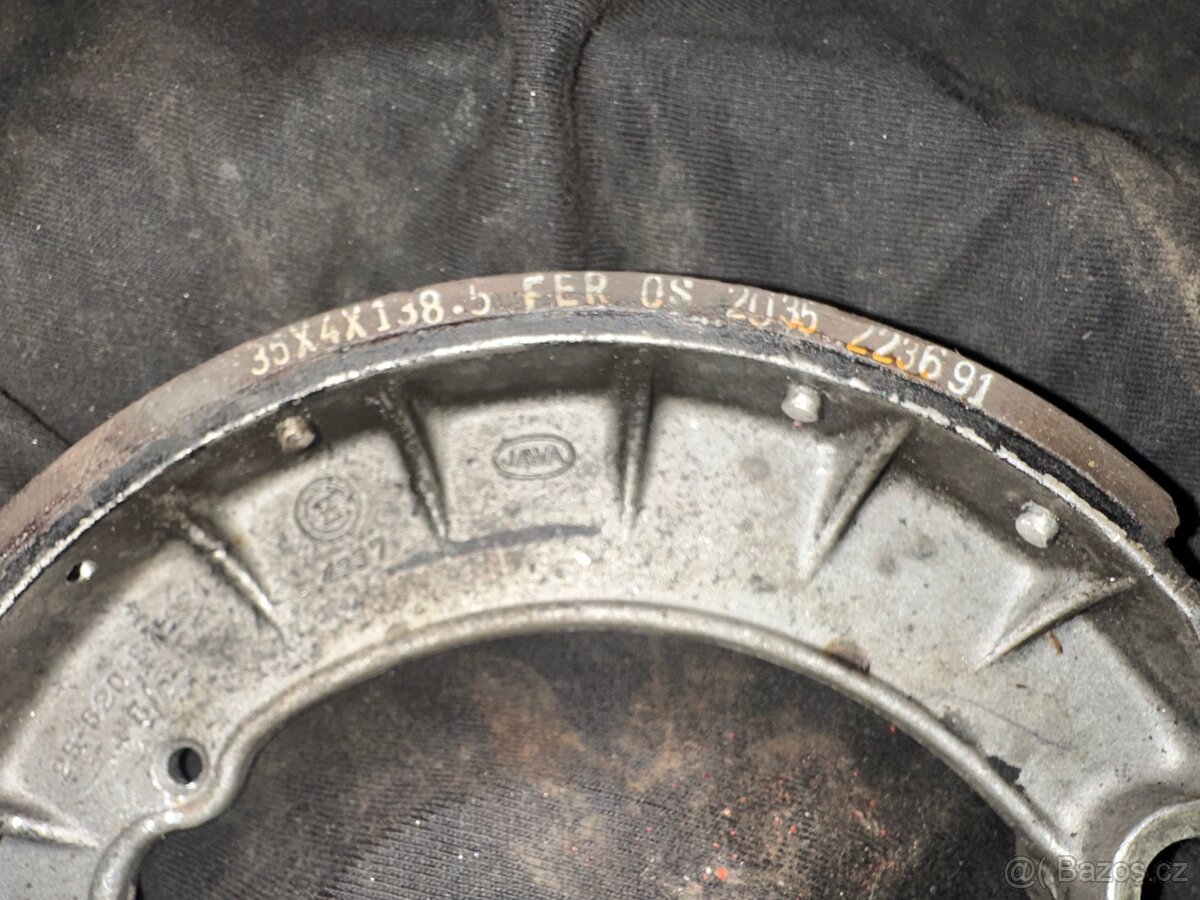 Brzdové čelisti pakny - 5