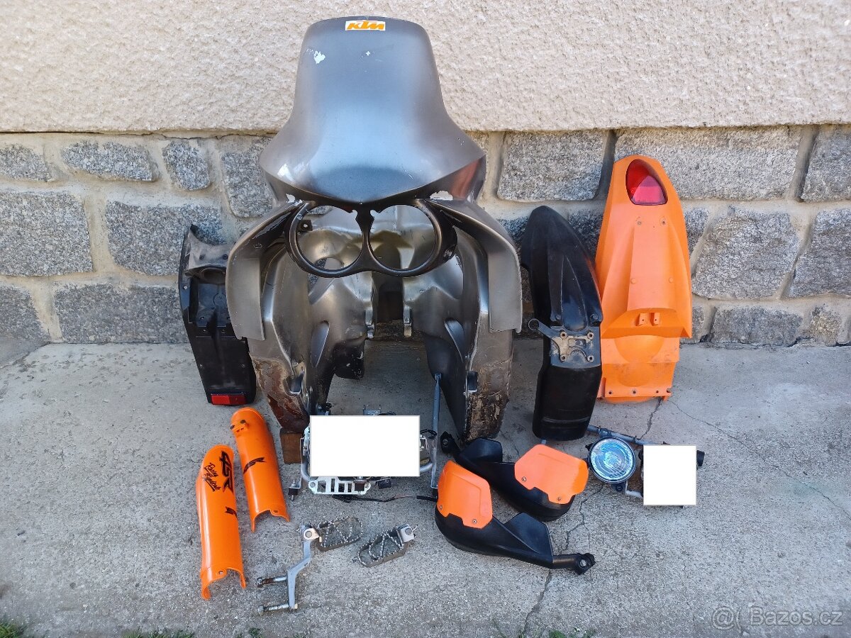 KTM LC4 640 - 620 PLASTY - 5