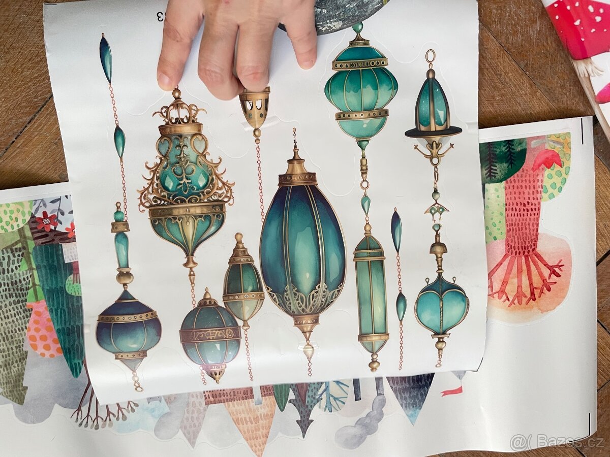 Samolepky samolepicí velkoformátové obrázky - 5