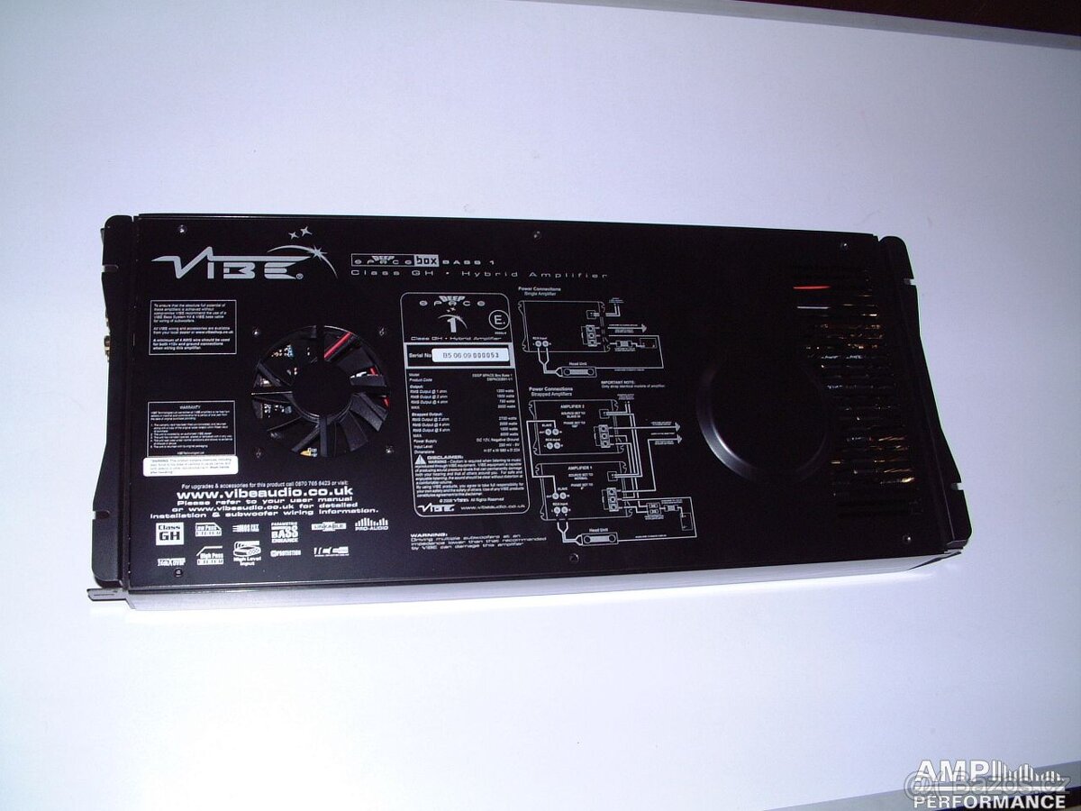 Kicker subwoofer a zesilovač Vibe deep Space 1 - 5