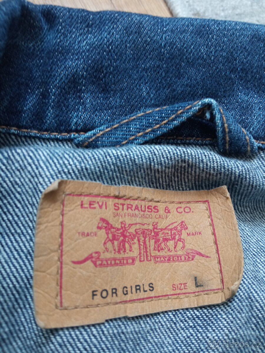 Džínová bunda Levis VEL.L - 5