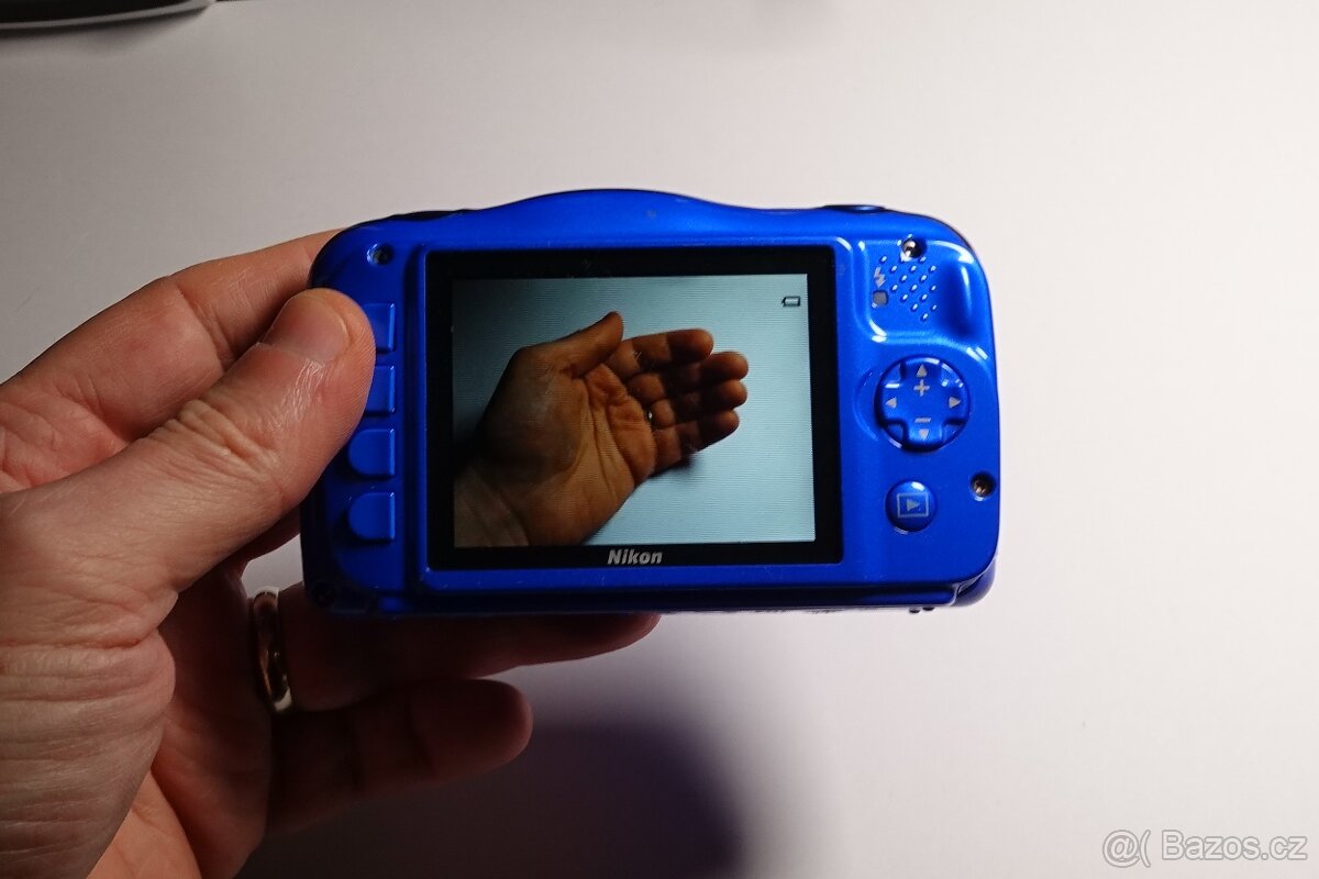 Nikon COOLPIX S33 Modrý - 5