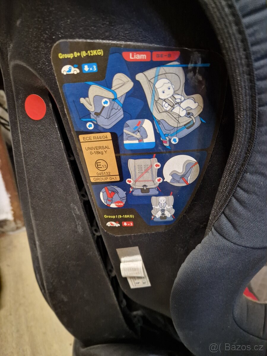 Dětská autosedačka Lionelo 0-18kg - 5