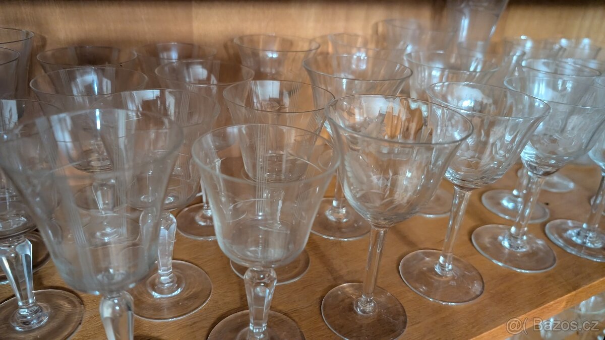 broušené sklenice - 5