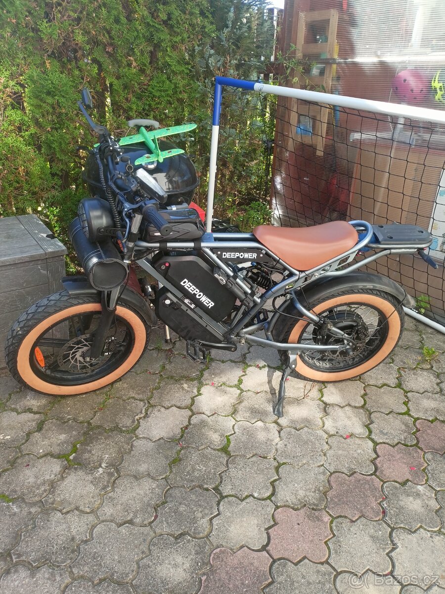 Fatbike "elektrokolo" Deepower - 5