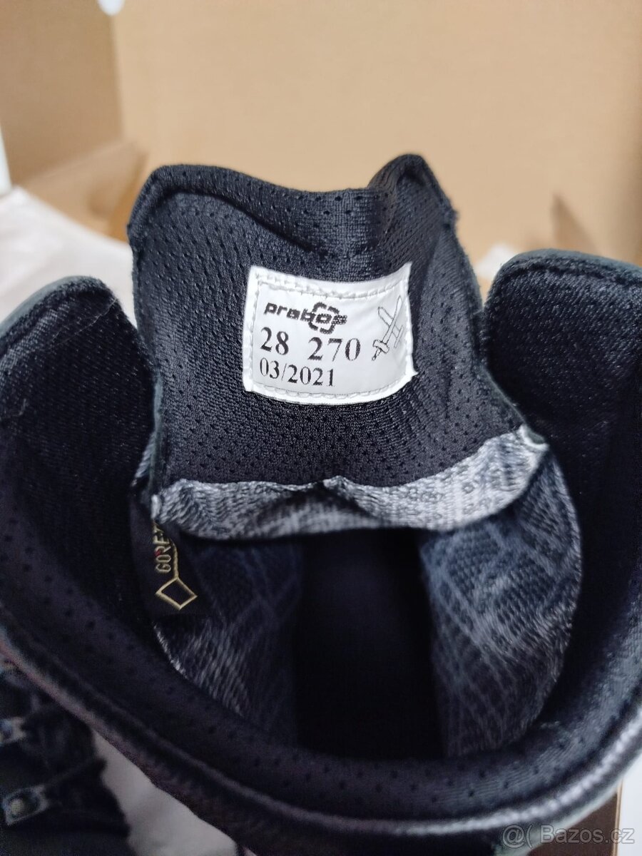 VOJENSKÉ BOTY KANADY PRABOS GORETEX -VELIKOST 8-42-28 - 5