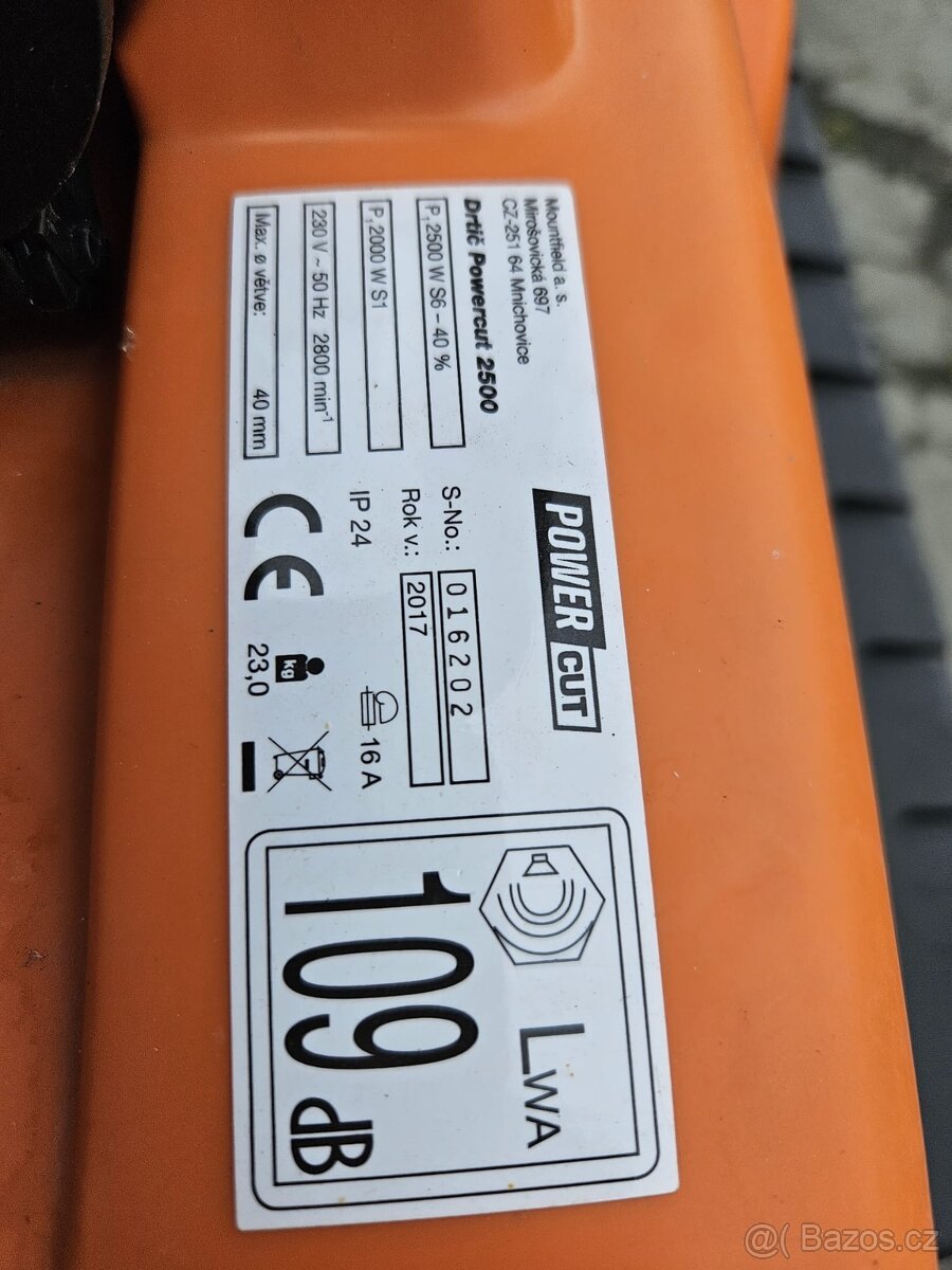 Drtička POWERCUT 2500 - 5