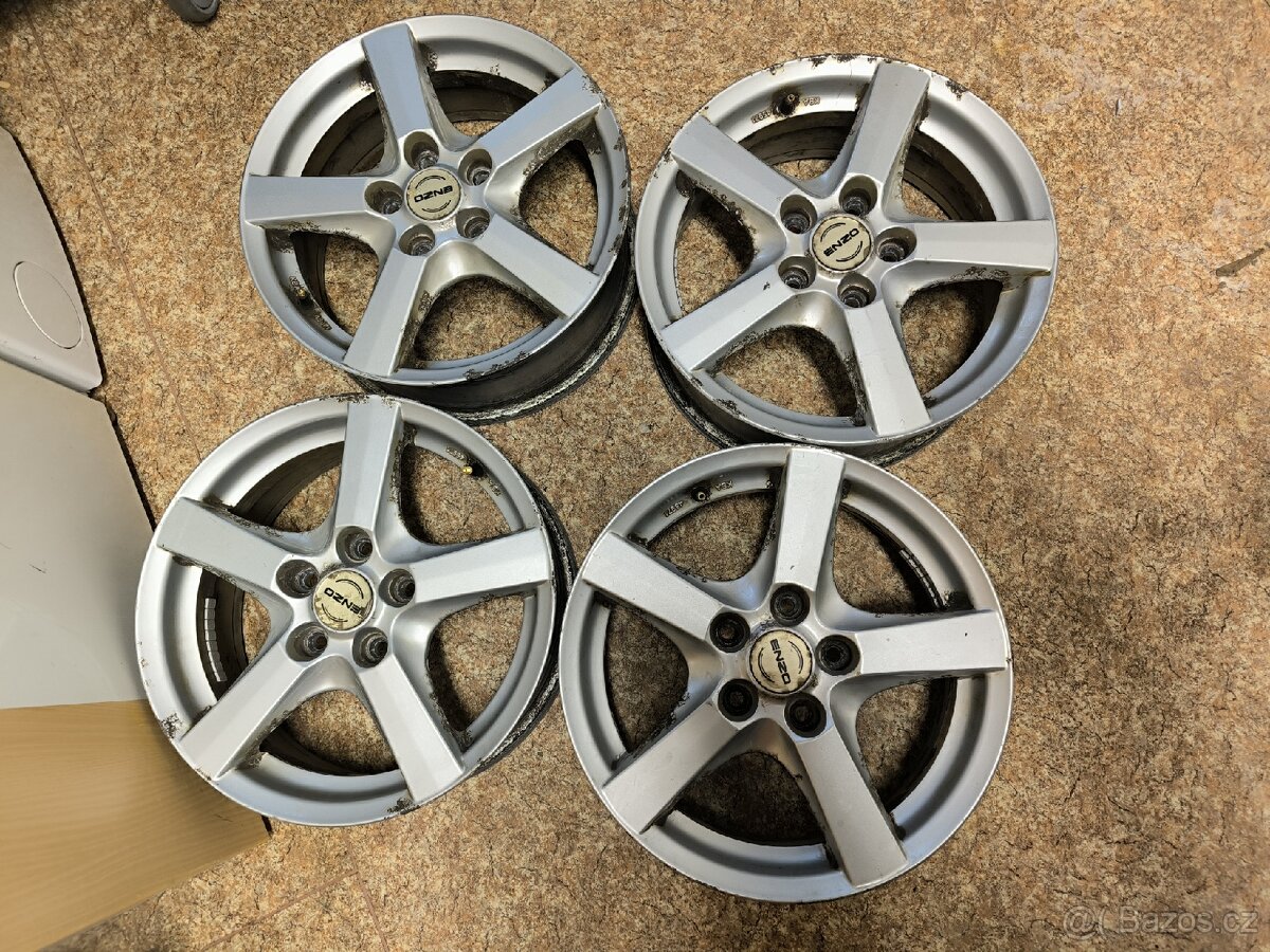 ALU kola Toyota Yaris 5x114,3 r16, ALU Mazda 3 Kia Hyundai - 5