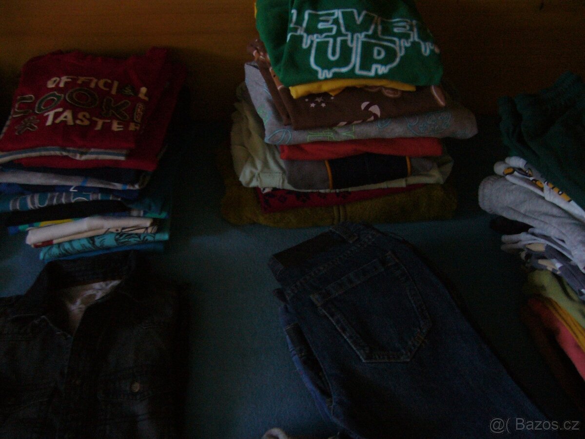 Sada oblečení na kluka velikost 134 - 5