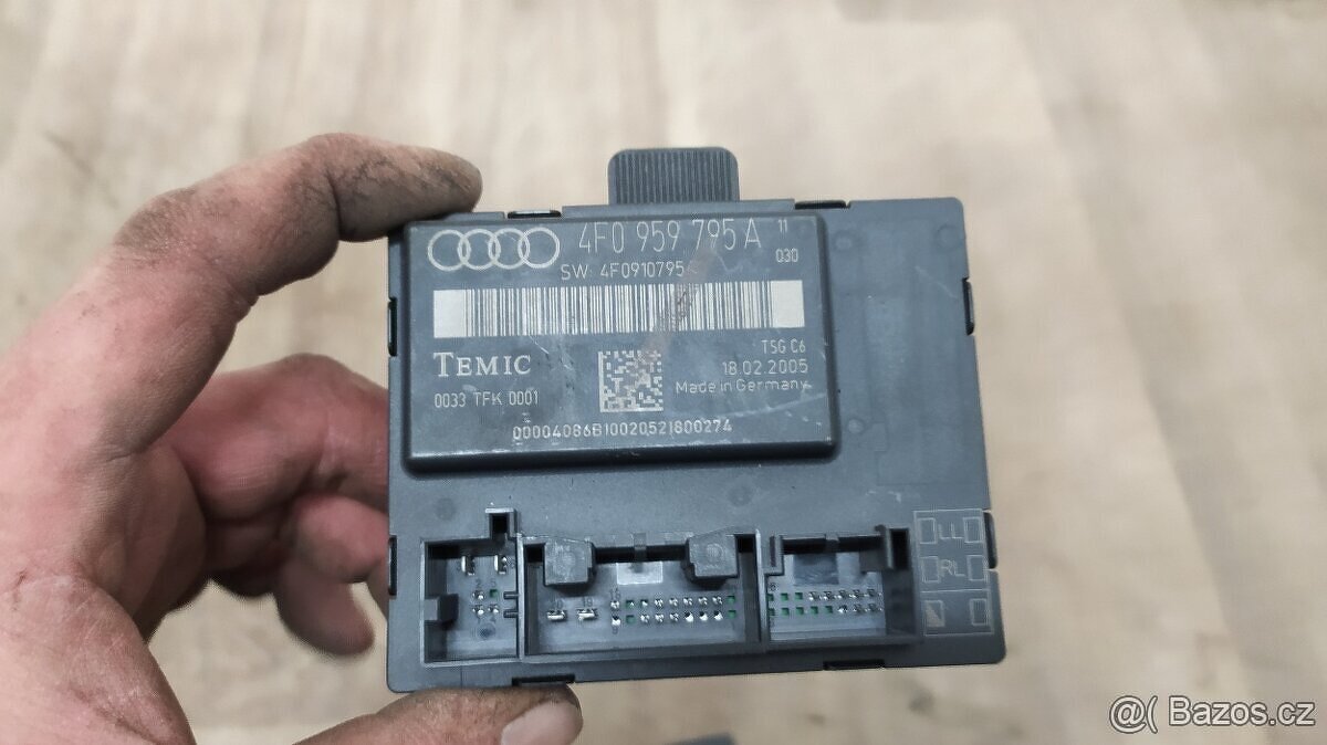 veškeré řídící jednotky na Audi A6 C6 - 5
