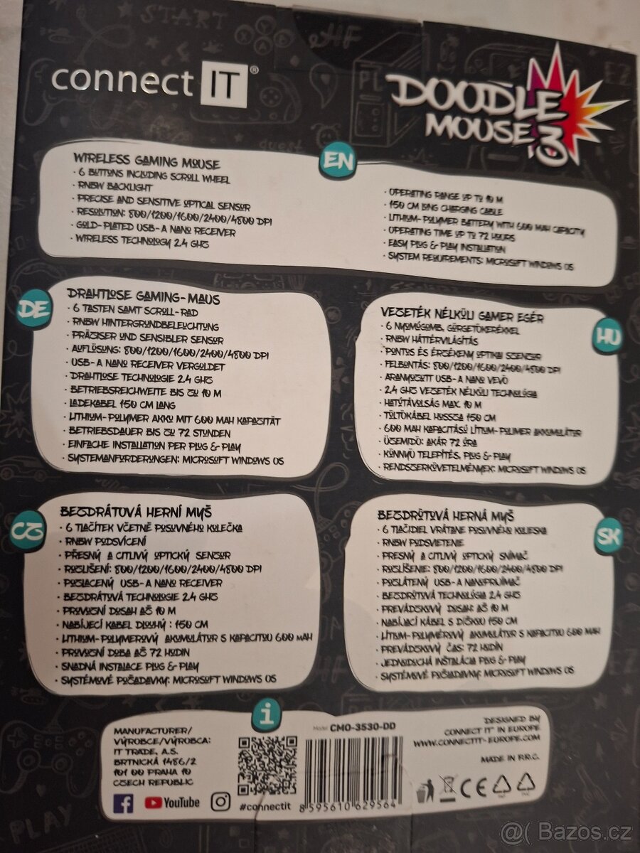 Herní myš Doodle mouse 3 - 5