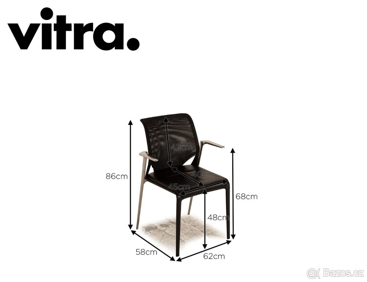 Židle - Vitra Meda Slim PC 11 200,- - 5