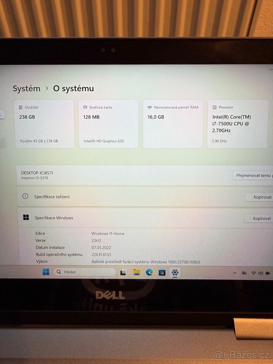 P: 2x Dell Inspiron 2v1 i5 a i7/16GB/256GB - 5