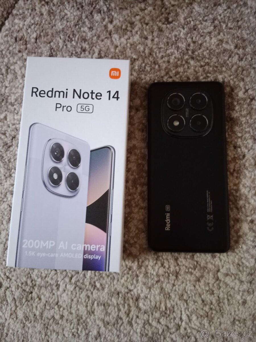 Redmi Note 14 Pro 5G Black - 5