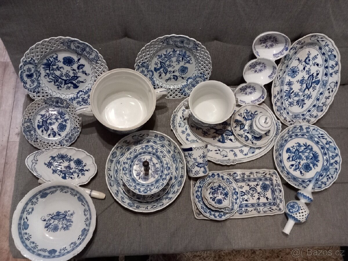 Modrý porcelán - 5