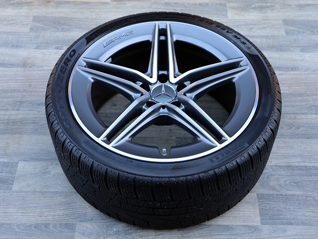 ►►19" 5x112 MERCEDES C-CLASS W205 AMG ►► ZIMNÍ - 5